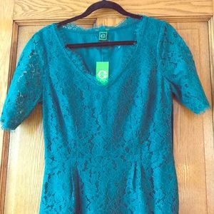 Green Lace Dress